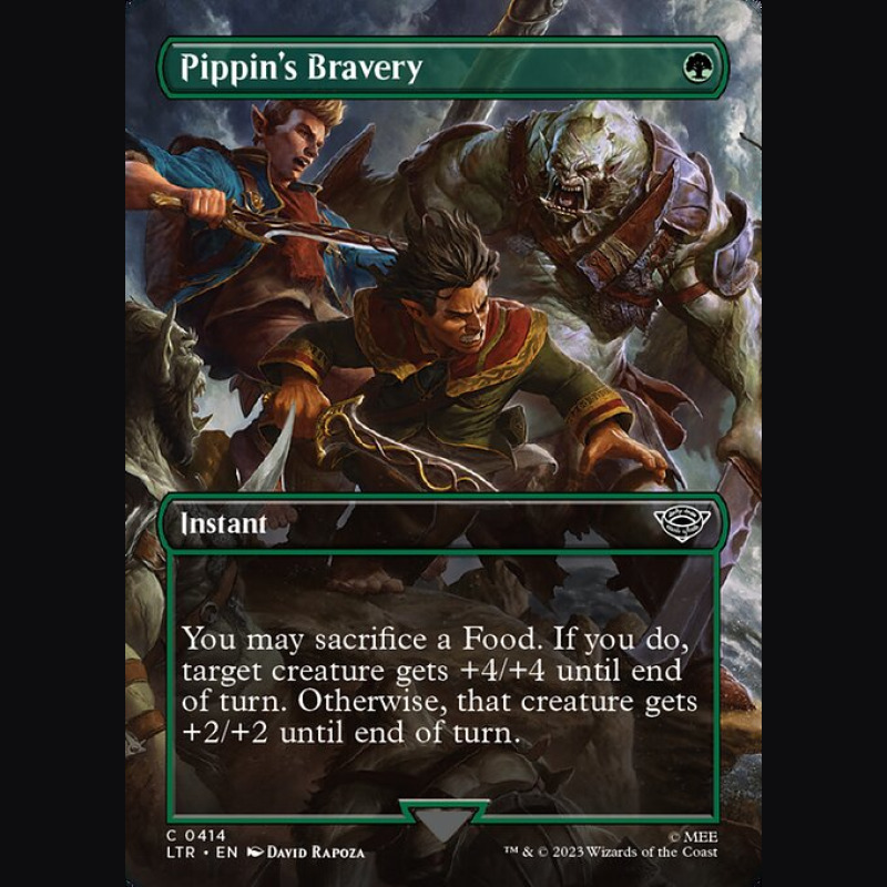 Pippin's Bravery - NM - Foil - ES