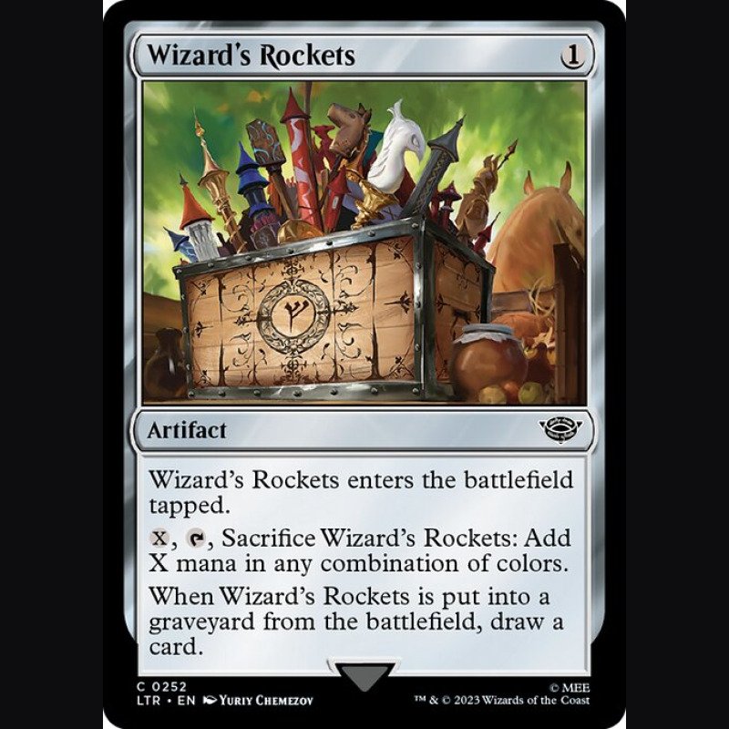 Wizard's Rockets - NM - No Foil - ES