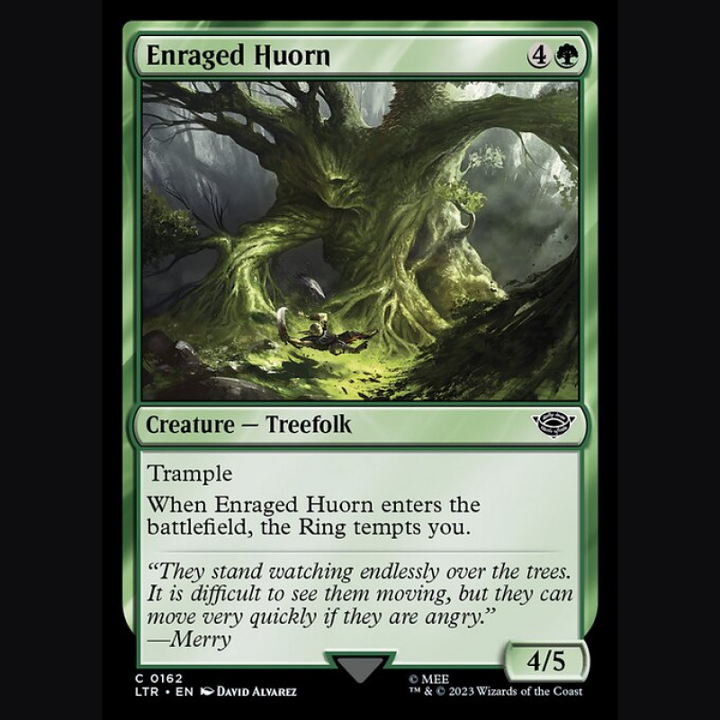 Enraged Huorn - NM - No Foil - EN