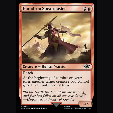 Haradrim Spearmaster - NM - No Foil - EN