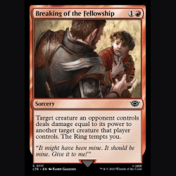 Breaking of the Fellowship - NM - No Foil - EN