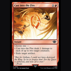 Cast into the Fire - NM - No Foil - EN