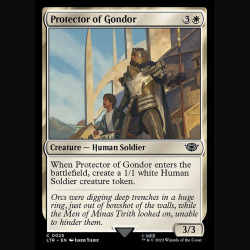 Protector of Gondor - NM - No Foil - EN