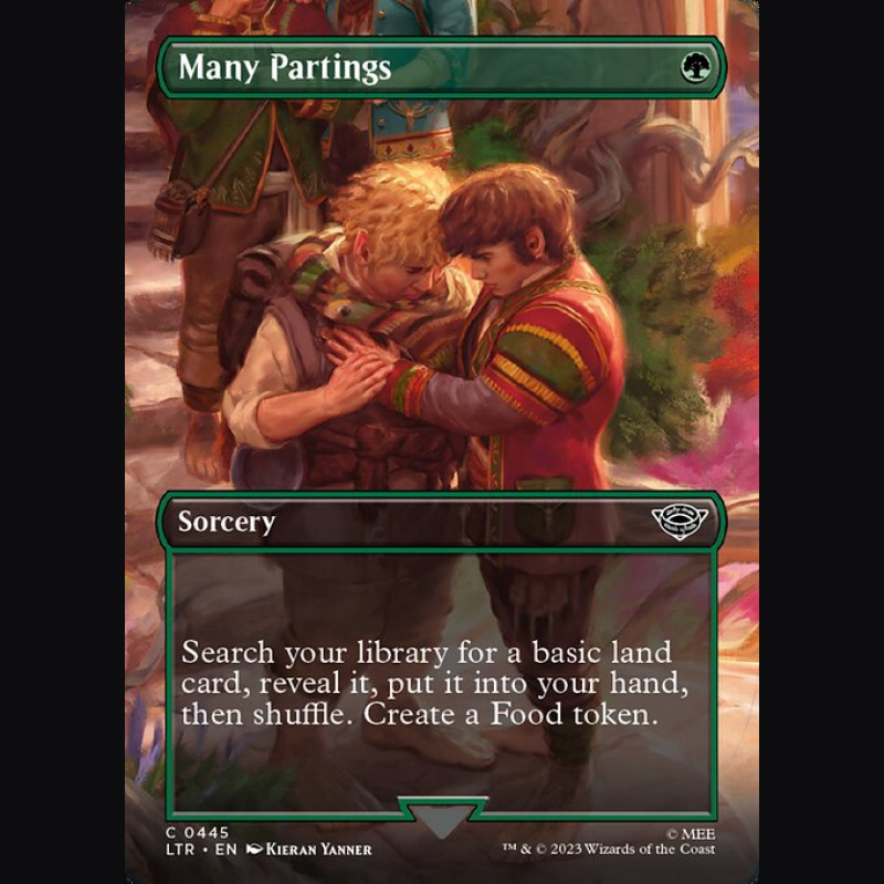 Many Partings - NM - Foil - EN