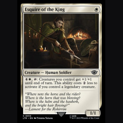 Esquire of the King - NM - No Foil - EN