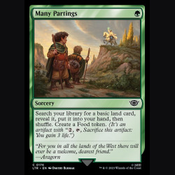 Many Partings - NM - No Foil - EN