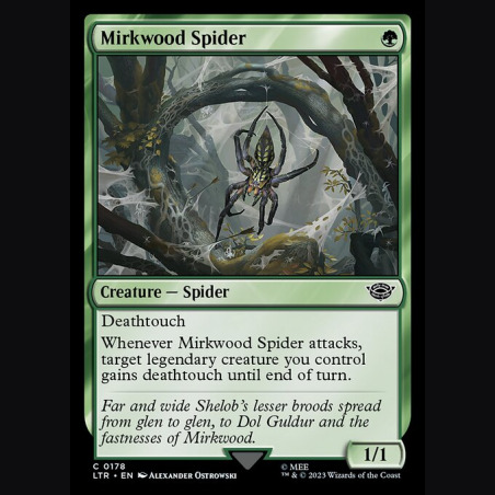 Mirkwood Spider - NM - No Foil - EN