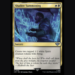 Shadow Summoning - NM - No Foil - EN