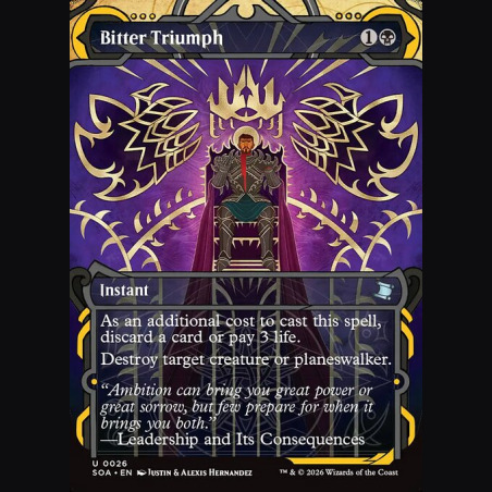 Bitter Triumph - NM - No Foil - EN