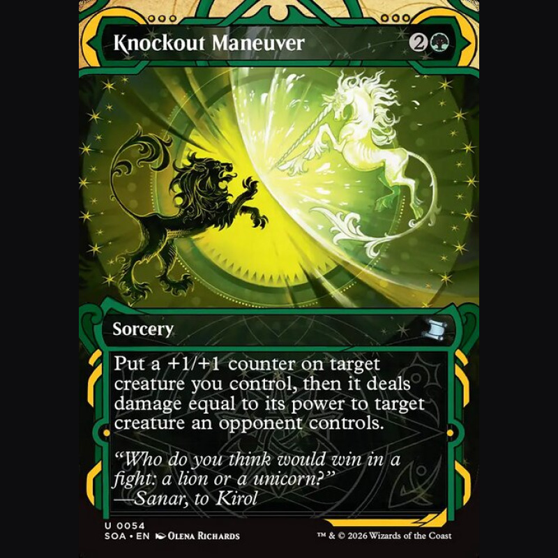 Knockout Maneuver - NM - Foil - EN