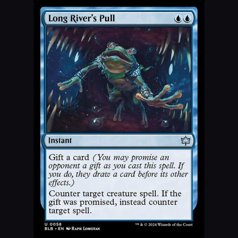 Long River's Pull - NM - No Foil - ES