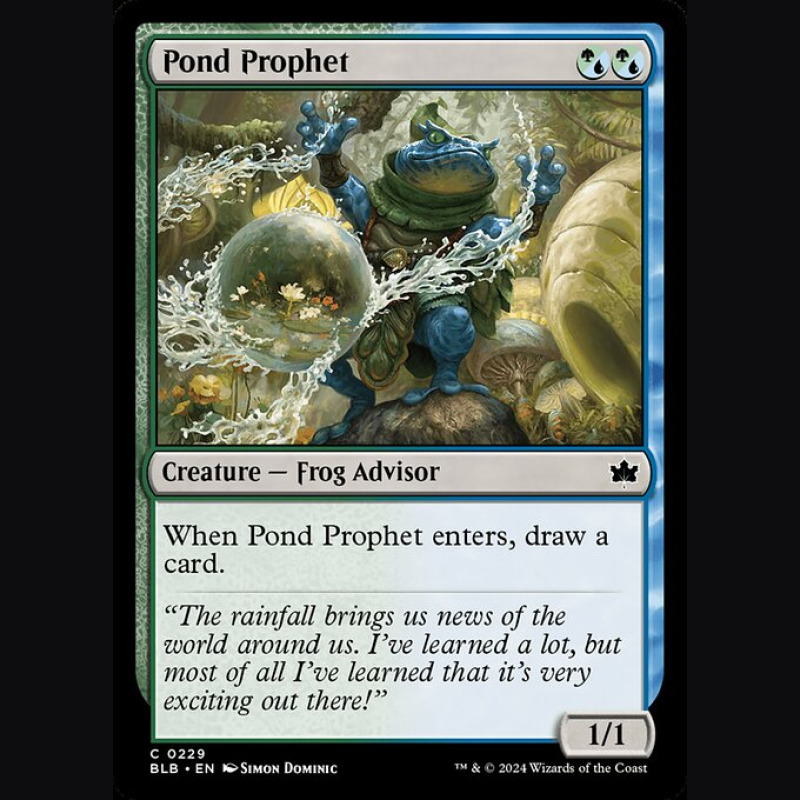 Pond Prophet - NM - No Foil - ES