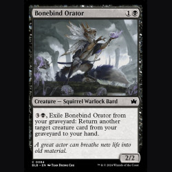 Bonebind Orator - NM - No Foil - ES