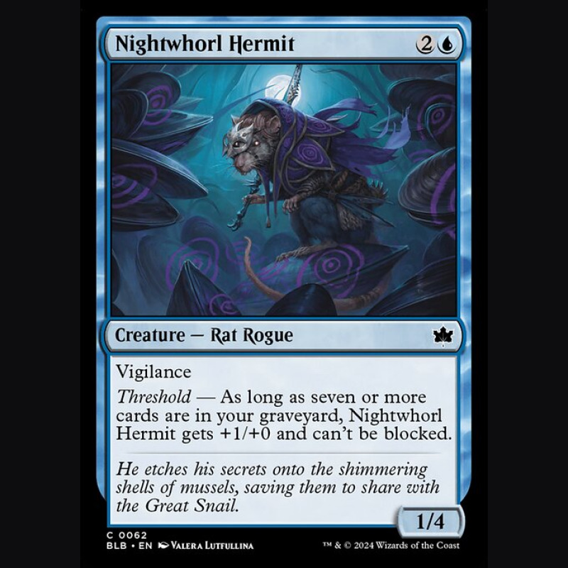 Nightwhorl Hermit - NM - No Foil - EN