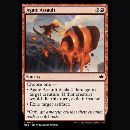 Agate Assault - NM - No Foil - EN