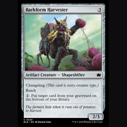 Barkform Harvester - NM - No Foil - EN