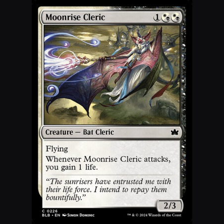 Moonrise Cleric - NM - No Foil - EN