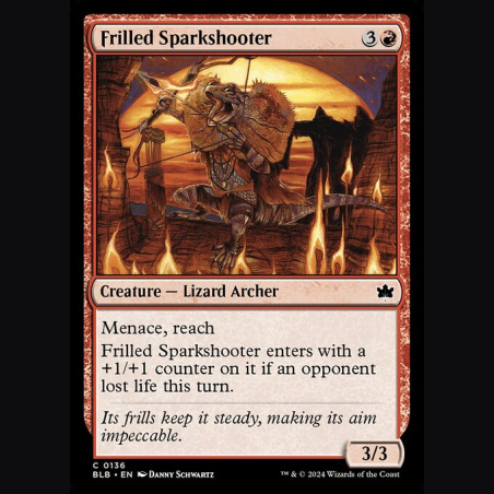 Frilled Sparkshooter - NM - No Foil - EN