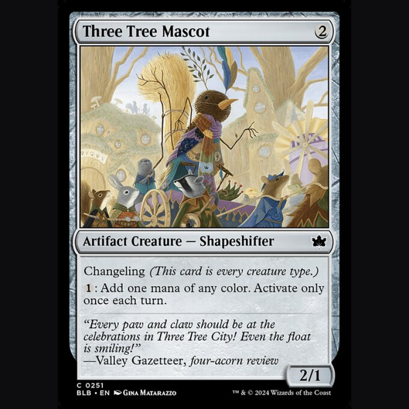 Three Tree Mascot - NM - No Foil - ES