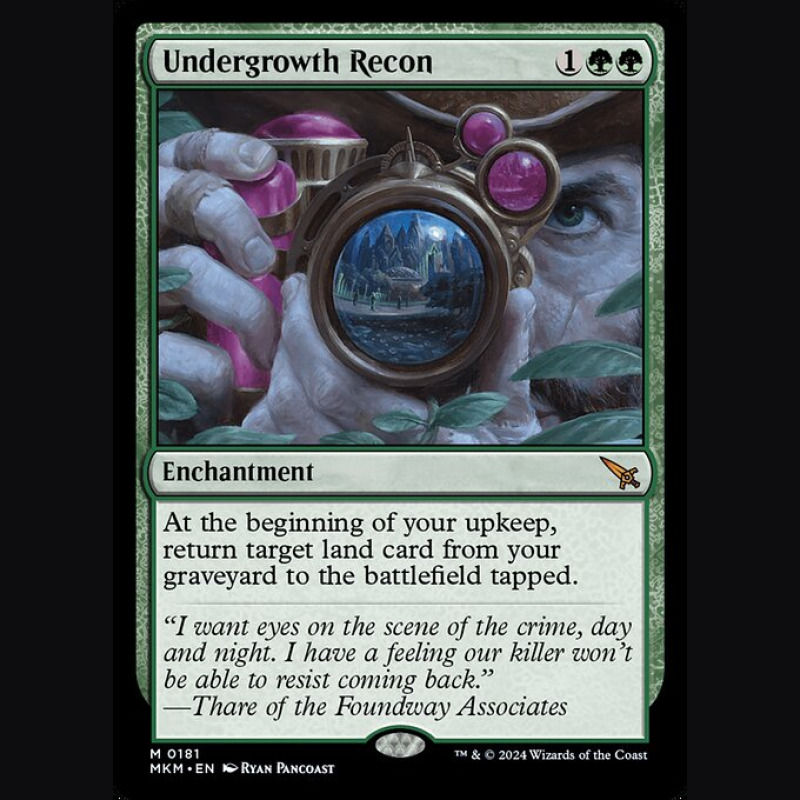 Undergrowth Recon - NM - No Foil - ES