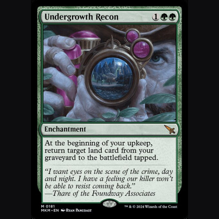 Undergrowth Recon - NM - No Foil - ES