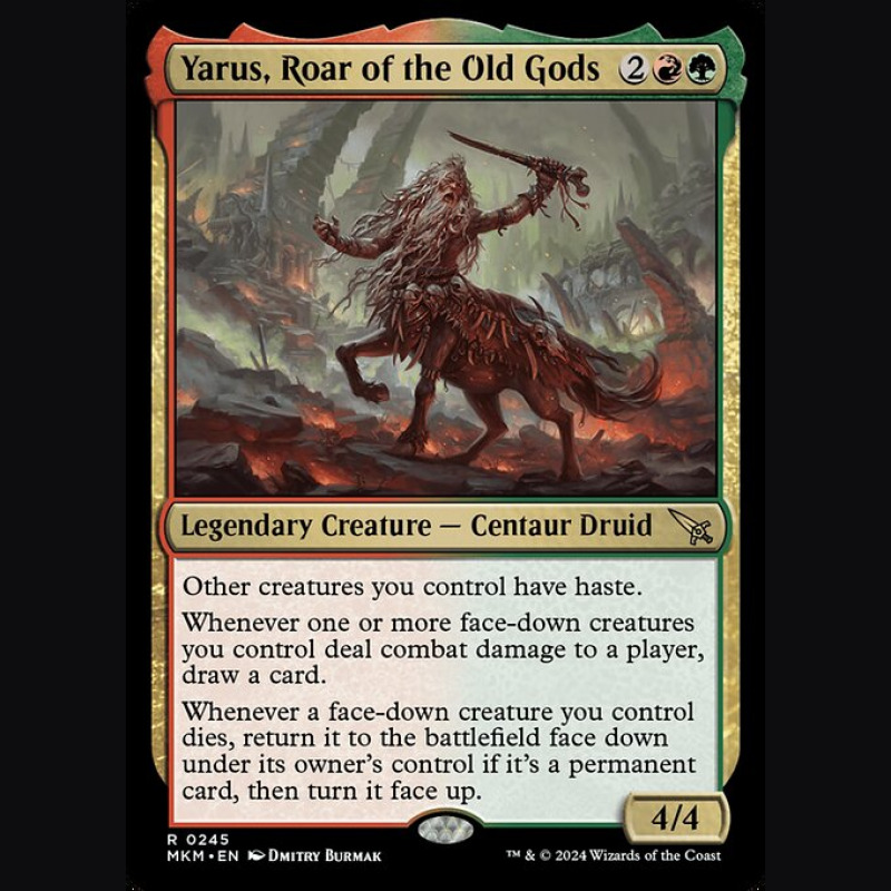 Yarus Roar of the Old Gods - NM - No Foil - EN