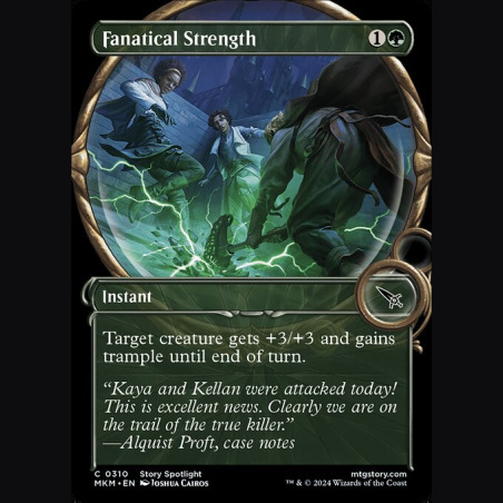 Fanatical Strength - NM - Foil - EN