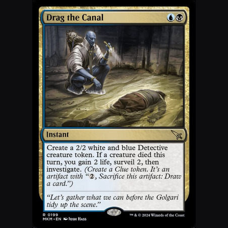 Drag the Canal - NM - No Foil - EN