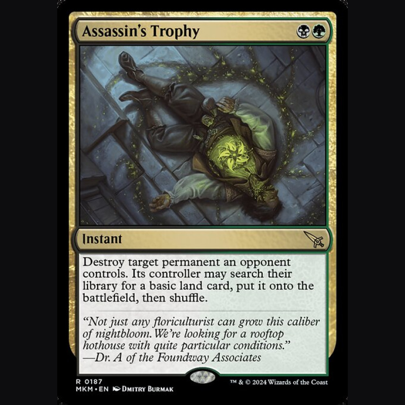 Assassin's Trophy - NM - No Foil - EN