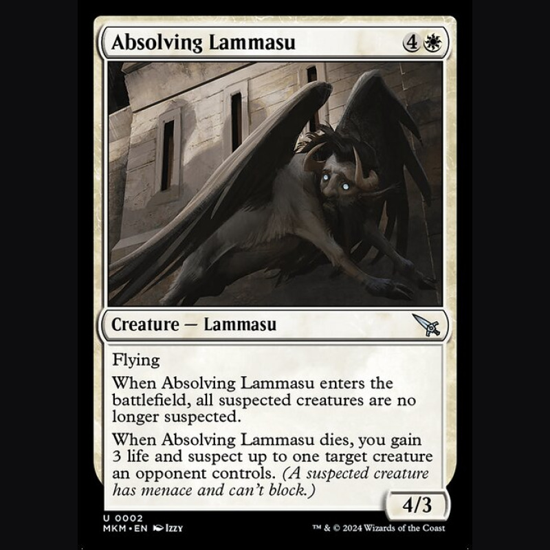 Absolving Lammasu - NM - No Foil - ES