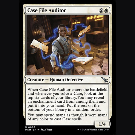 Case File Auditor - NM - Foil - ES