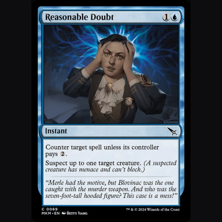 Reasonable Doubt - NM - No Foil - ES
