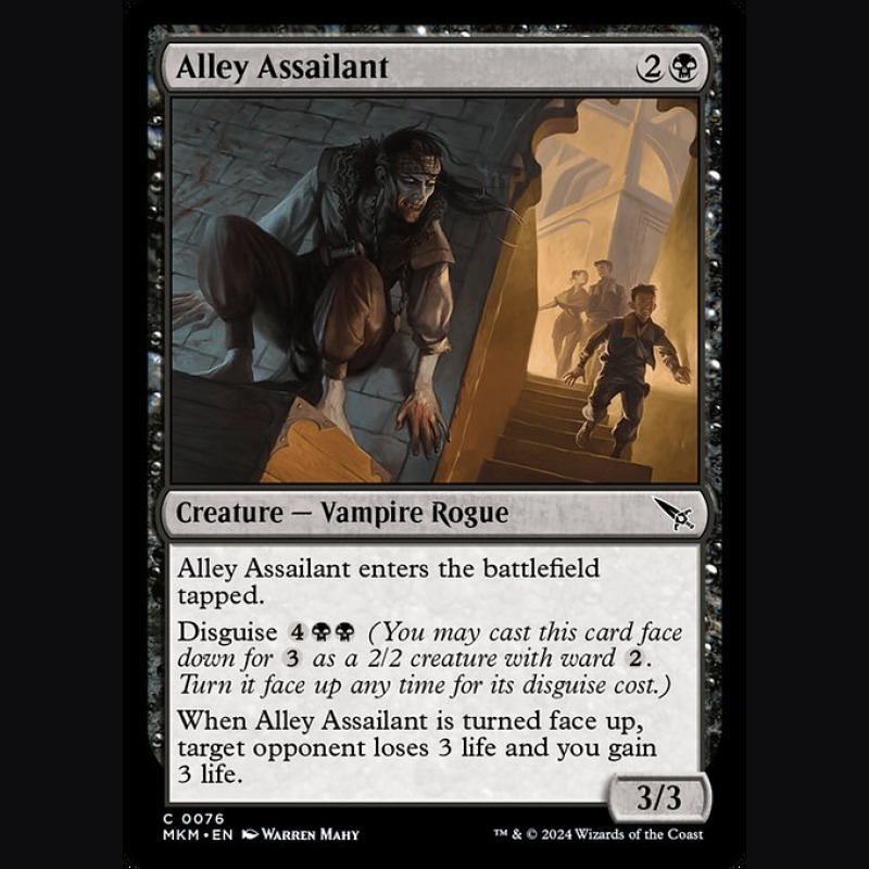 Alley Assailant - NM - No Foil - ES