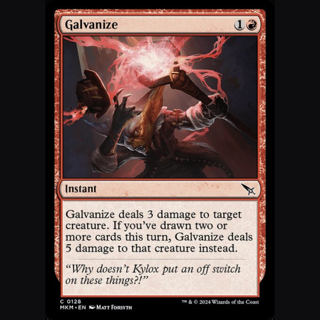 Galvanize - NM - Foil - ES