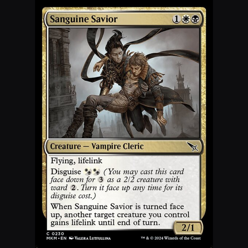 Sanguine Savior - NM - No Foil - ES