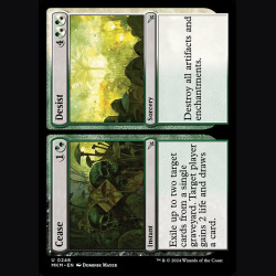 Cease // Desist - NM - No Foil - ES