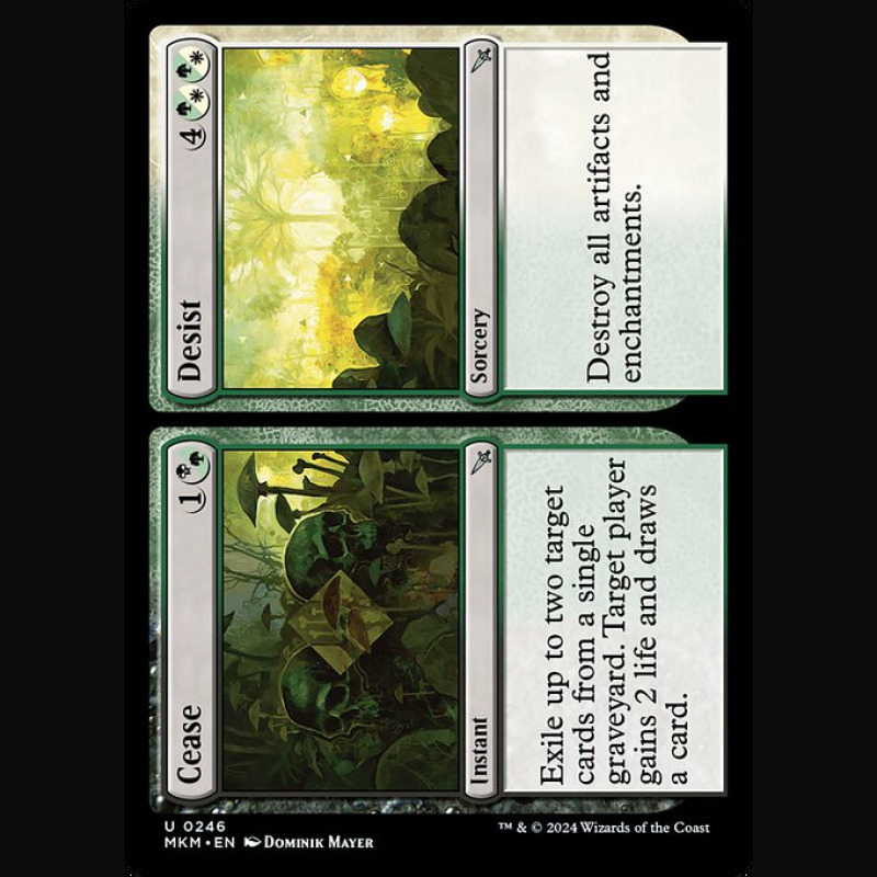 Cease // Desist - NM - No Foil - ES