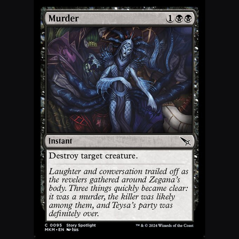 Murder - NM - No Foil - ES