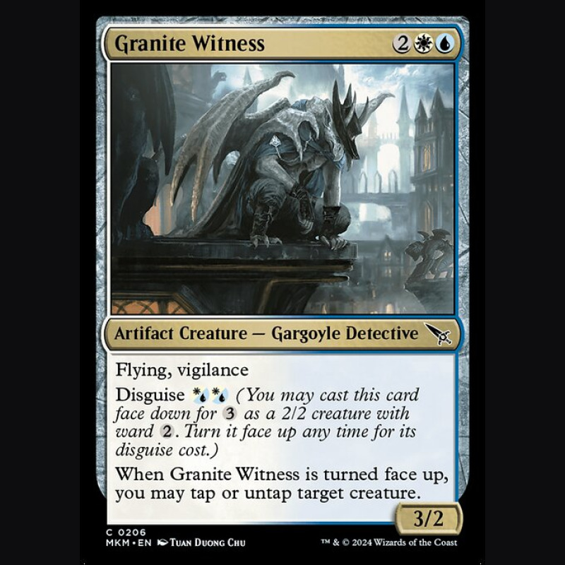 Granite Witness - NM - No Foil - ES