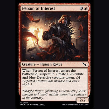Person of Interest - NM - No Foil - ES