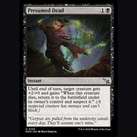 Presumed Dead - NM - No Foil - ES