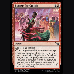 Expose the Culprit - NM - No Foil - ES