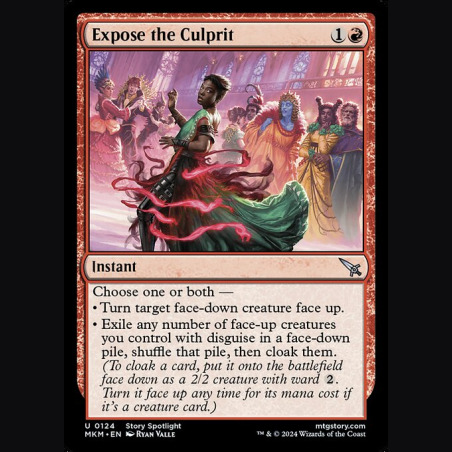 Expose the Culprit - NM - No Foil - ES