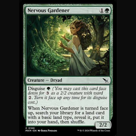Nervous Gardener - NM - No Foil - ES