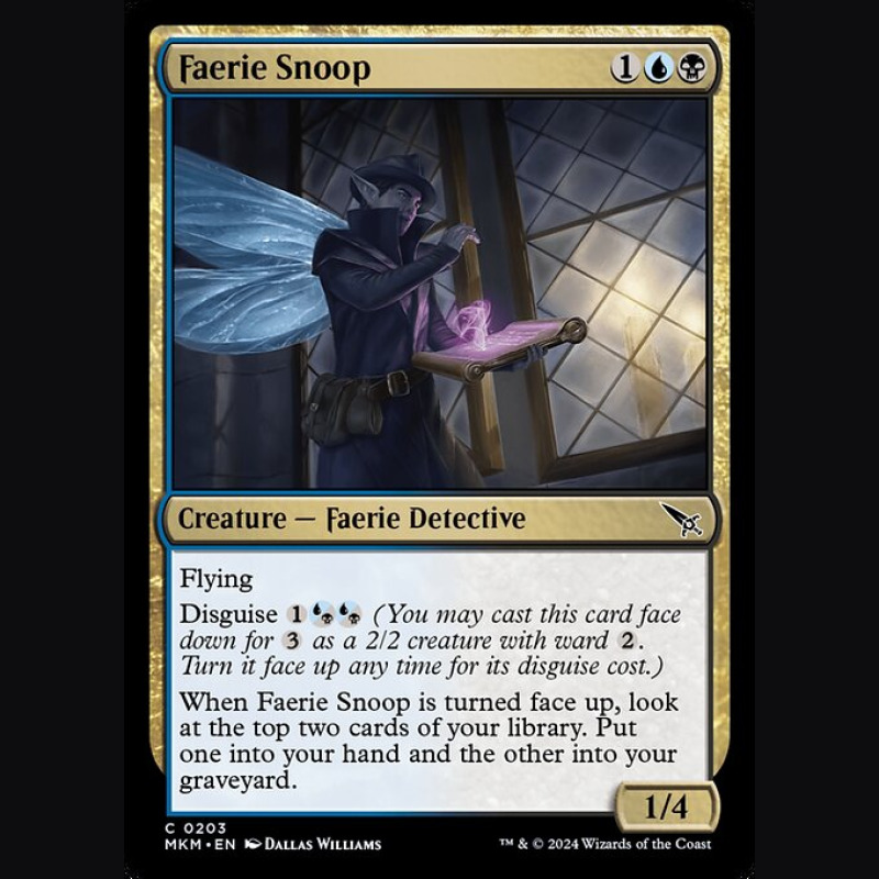Faerie Snoop - NM - No Foil - ES