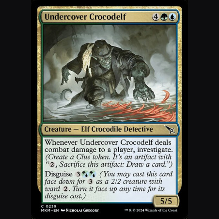 Undercover Crocodelf - NM - No Foil - ES