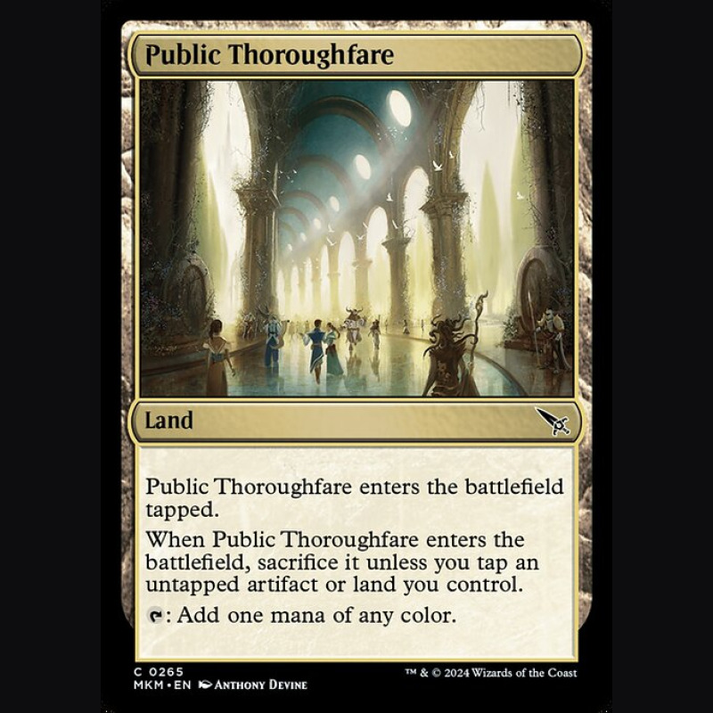 Public Thoroughfare - NM - Foil - ES