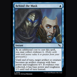 Behind the Mask - NM - Foil - EN