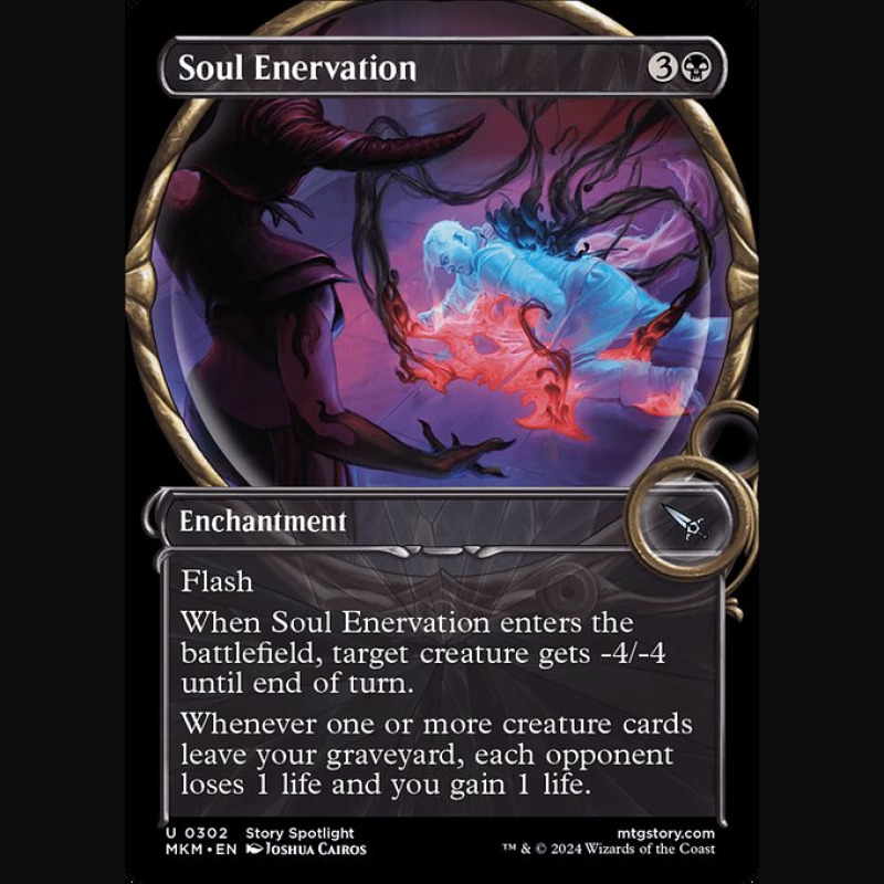 Soul Enervation - NM - No Foil - EN