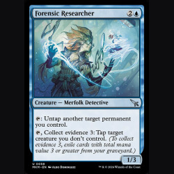 Forensic Researcher - NM - No Foil - EN